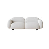 Scratch Resistant Sherpa Concealed Support Loveseat Image - 2