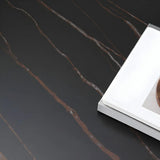 Scratch Resistant Stone Rectangular Sled Coffee Table Image - 15
