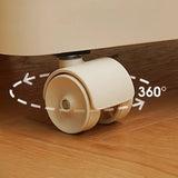Scrollable Tip Resistant Nightstand with Open Storage Image - 6