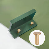 Shelf Bamboo Wood White Floating Mount Storage Coat Rack Image - 4