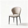 Shell Back Leather Upholstered Dining Chairs Set of 2 Image - 7