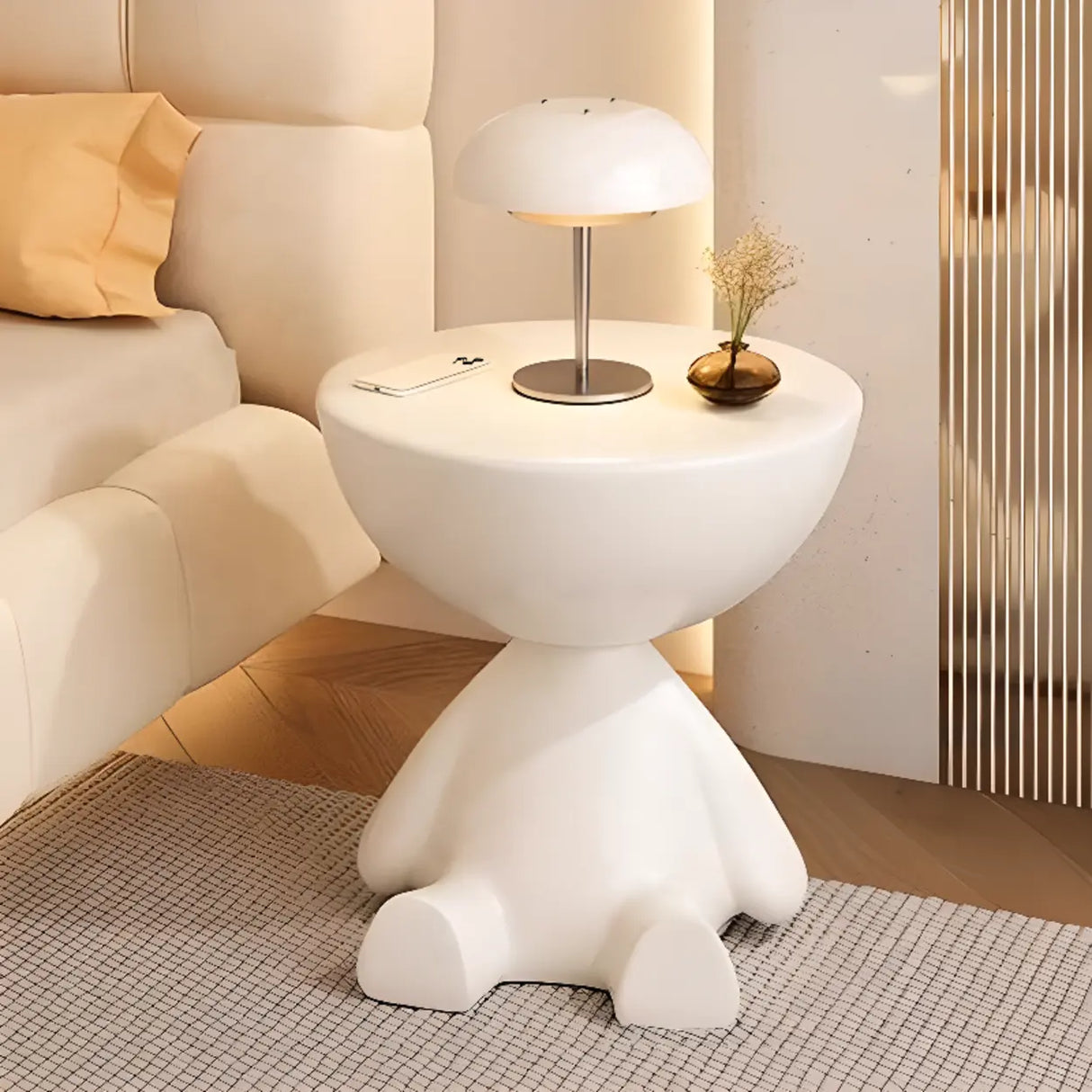 Short Height Tip Resistant Kids Nightstand Table Image - 1