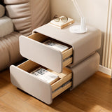 Short Height Wood Frame Two Drawers Kids Nightstand Image - 10