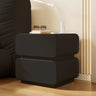 Short Height Wood Frame Two Drawers Kids Nightstand Image - 19