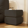 Short Height Wood Frame Two Drawers Kids Nightstand Image - 21
