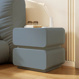 Short Height Wood Frame Two Drawers Kids Nightstand Image - 22