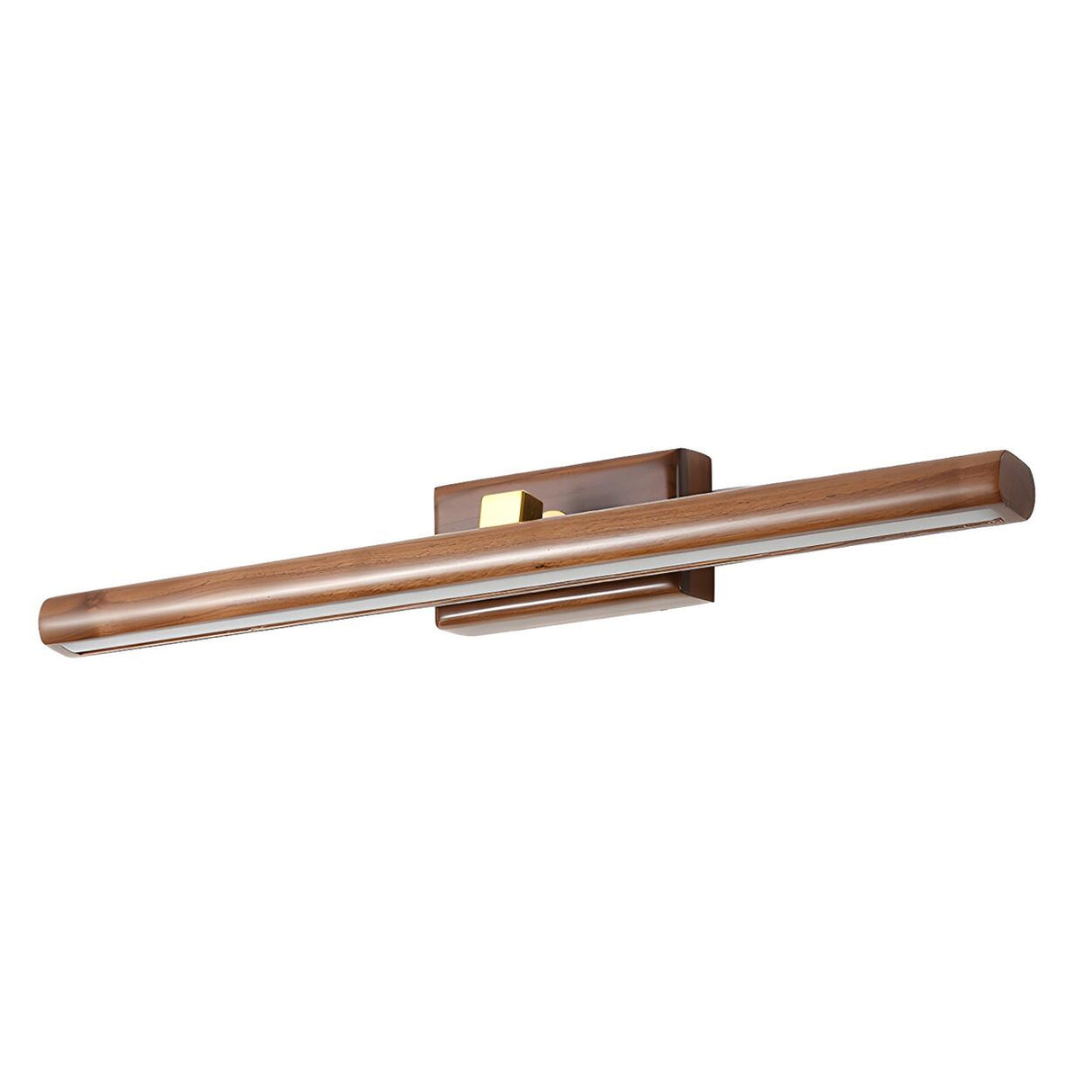 Shower Room Simple Nordic Wooden Cylinder Vanity Light Image - 5