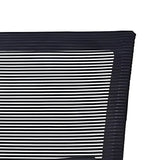 Silver Legs Ergonomic Modern Mesh Armless Office Chair Image - 13