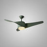 Simple 3 Blade Wooden Propeller Ceiling Fan with Light Image - 8
