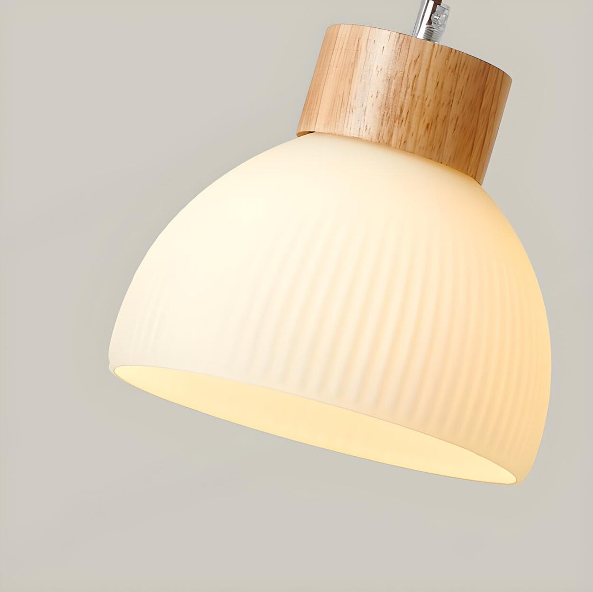 Simple Adjustable 3-Light Dome Island Pendant Light Image - 10