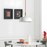 Simple Adjustable Dome-Shaped Iron Cord Pendant Light Image - 21