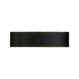 Simple Black Geometric External LED Metal Wall Lamp Image - 8