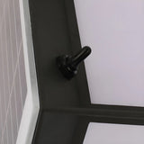 Simple Blank Outdoor Cube Metal Patio Column Light Image - 7