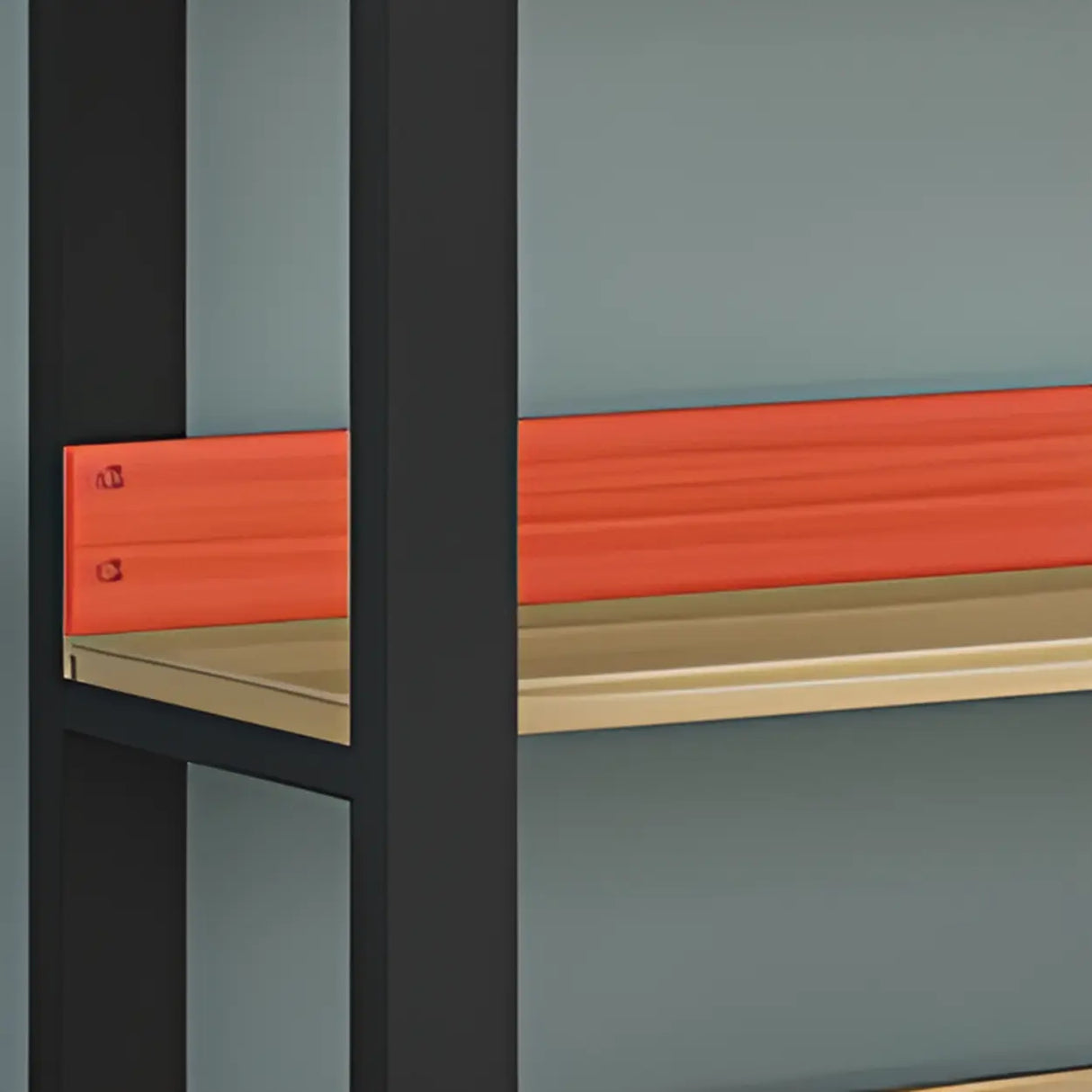 Simple Casual Alloy Open Back Rectangle Bookshelves Image - 20