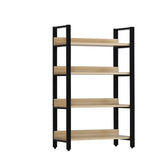 Simple Casual Alloy Open Back Rectangle Bookshelves Image - 23