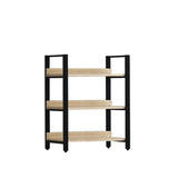 Simple Casual Alloy Open Back Rectangle Bookshelves Image - 27