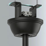 Simple Ceiling Round Small Ceiling Fan with LED Light Image - 12