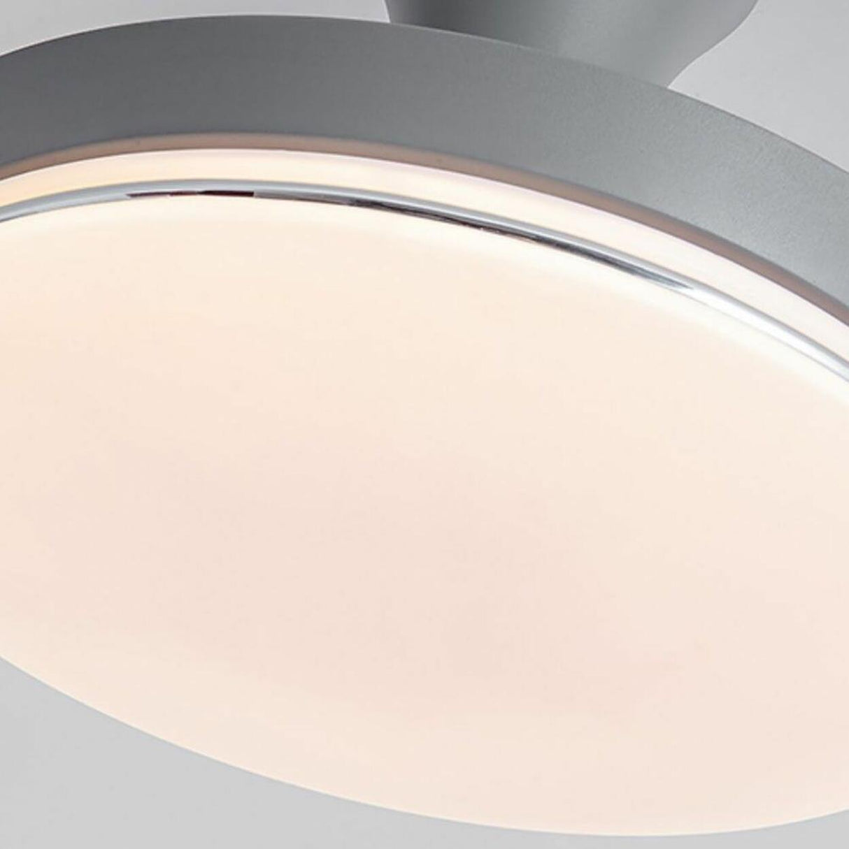 Simple Ceiling Round Small Ceiling Fan with LED Light Image - 13