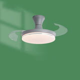 Simple Ceiling Round Small Ceiling Fan with LED Light Image - 5