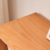 Simple Closed Back Wood Finish Wide Storage Bookcase Image - 11