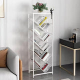 Simple Creative Tree-shaped Geometric Floor Bookshelf Image - 2