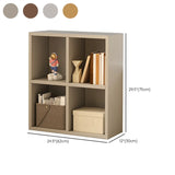 Simple Cube Wide Storage Unit Short Bookcase White Image - 39