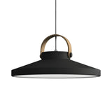 Simple Metal Conical LED Pendant Light in Multi-Color Image - 4