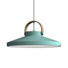 Simple Metal Conical LED Pendant Light in Multi-Color Image - 8