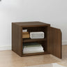 Simple Modular Closed Wooden Cubby Storage Bookcase Image - 14