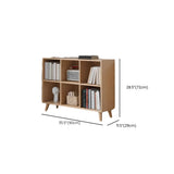 Simple Multi-Level Wood Modular Cube Storage Bookshelf Image - 28