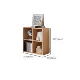 Simple Multi-Level Wood Modular Cube Storage Bookshelf #size