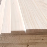 Simple Open Horizontal Sand Wood Open Rack Bookcase Image - 8