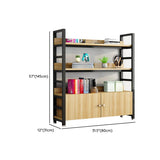 Simple Open Multi-Use Iron Etagere Storage Bookcase Image - 15