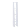 Simple Open Natural Color Ladder Storage Tall Bookshelf Image - 3
