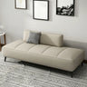Simple Orange Anti Cat Scratch Leather Tight Back Sofa Image - 13