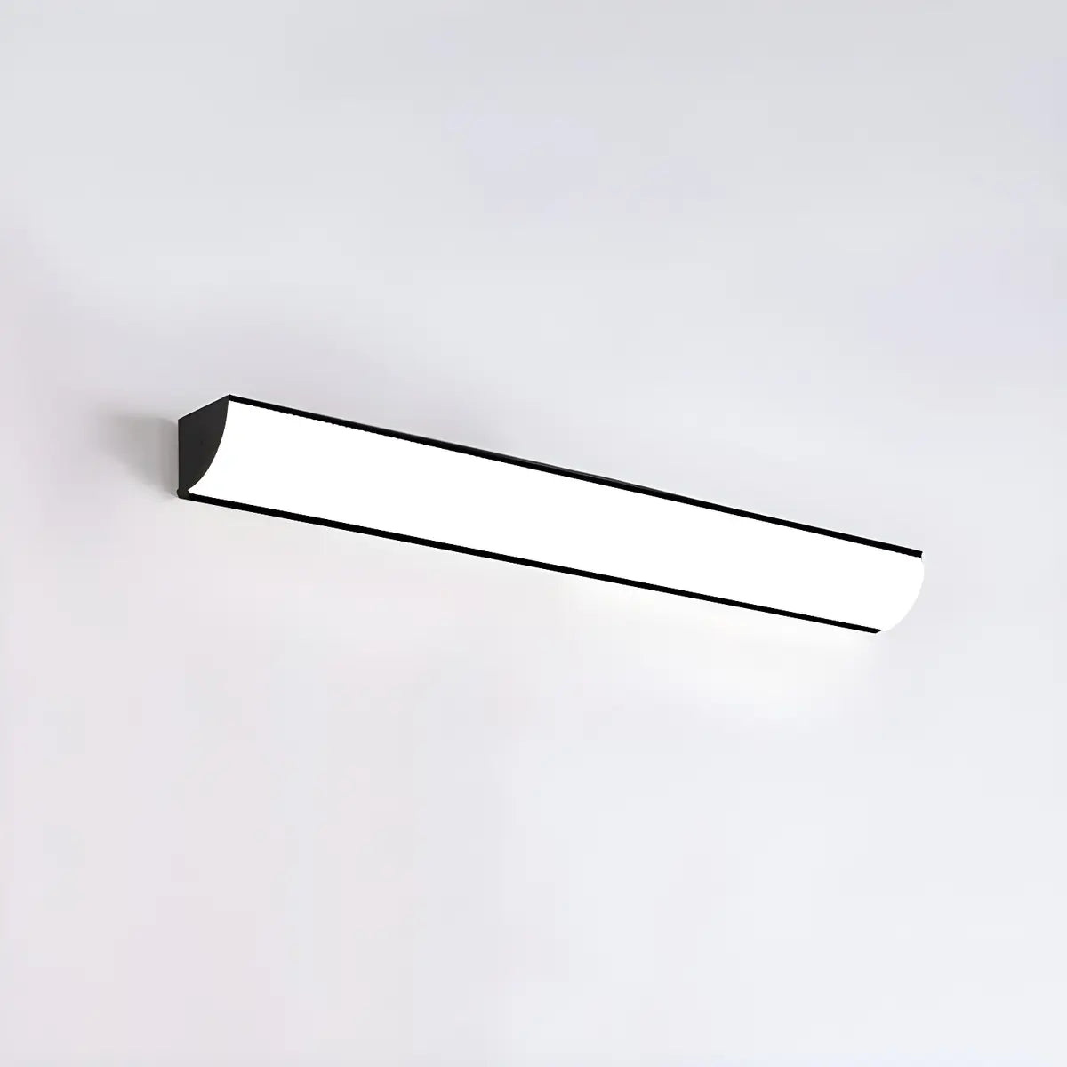 Simple Rectangular Metal LED Long Wall Lamp White Image - 2