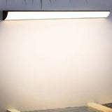 Simple Rectangular Metal LED Long Wall Lamp White Image - 4