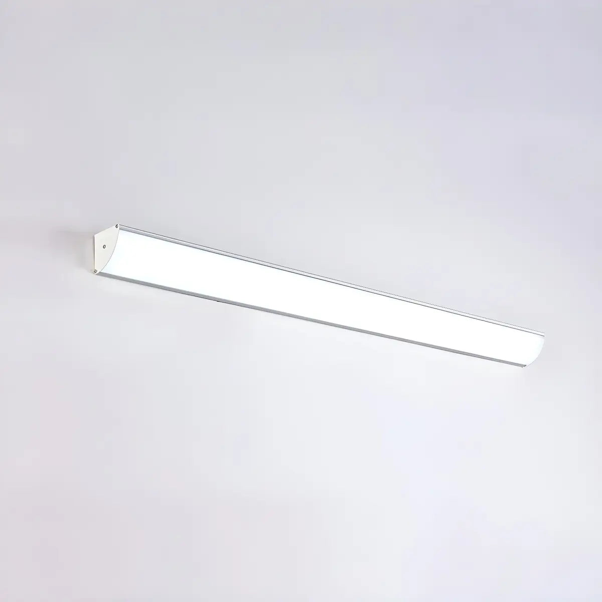 Simple Rectangular Metal LED Long Wall Lamp White Image - 8