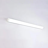 Simple Rectangular Metal LED Long Wall Lamp White Image - 8