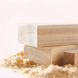 Simple Rectangular Natural Wood Frame Console Table Image - 7