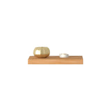 Simple Scandinavian Floating Shelf Wooden Bookshelf Image - 17
