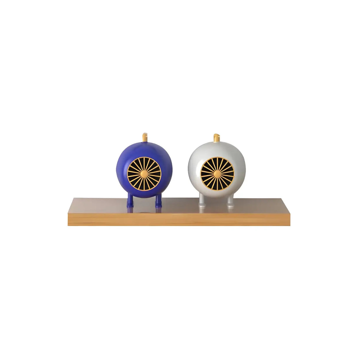 Simple Scandinavian Floating Shelf Wooden Bookshelf Image - 19