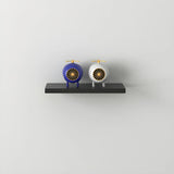 Simple Scandinavian Floating Shelf Wooden Bookshelf Image - 2