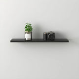 Simple Scandinavian Floating Shelf Wooden Bookshelf Image - 3