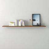 Simple Scandinavian Floating Shelf Wooden Bookshelf Image - 31