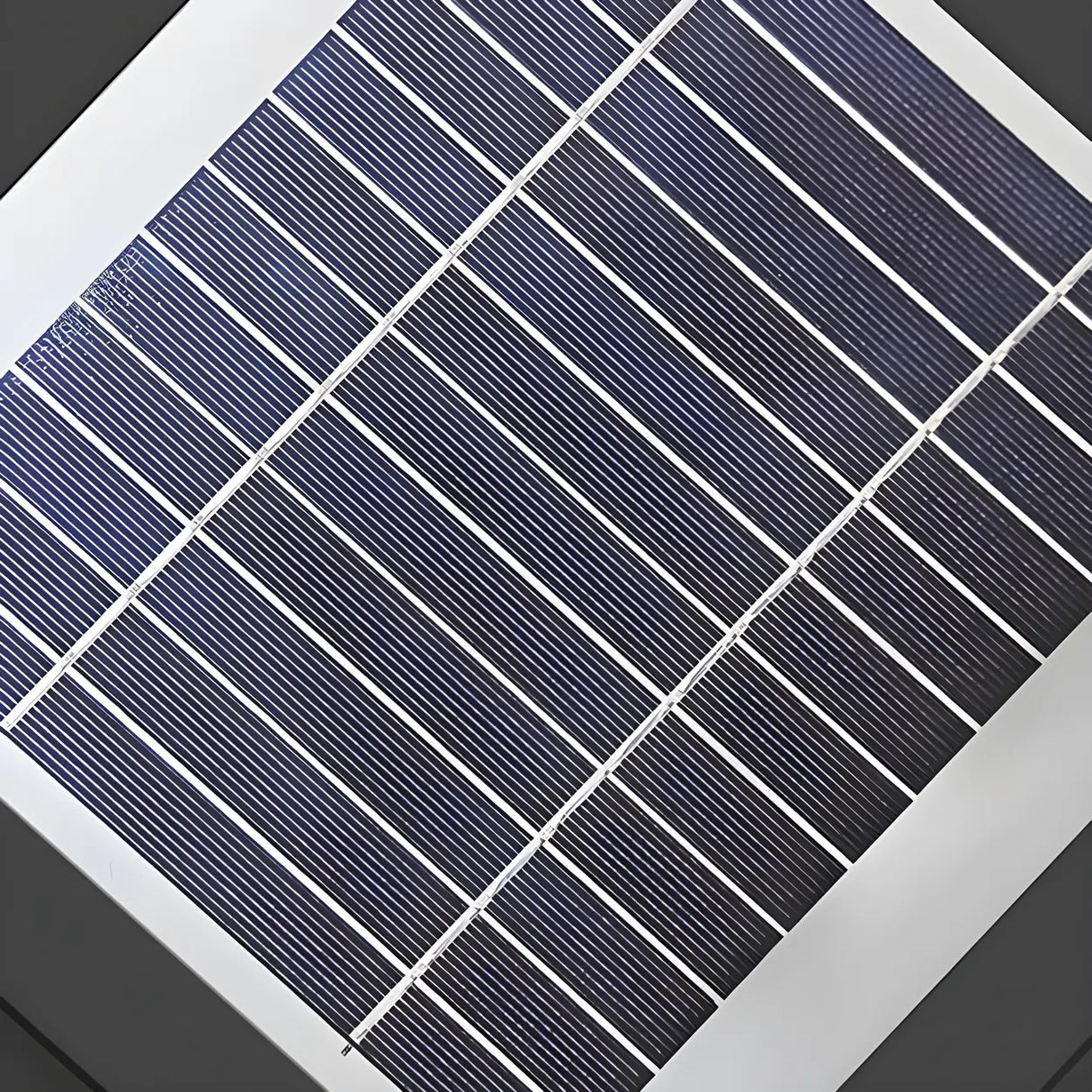 Simple Solar Square Metal Outdoor LED Pillar Light Image - 10