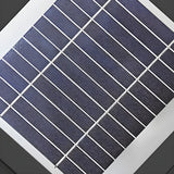 Simple Solar Square Metal Outdoor LED Pillar Light Image - 10