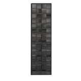 Simple Square Metal Frame Black Display Plant Table Image - 5