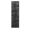 Simple Square Metal Frame Black Display Plant Table Image - 5