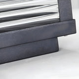 Simple Square Metal Outdoor Pool Column Caps Light Image - 10